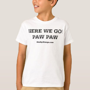 ここに私達はTシャツ青年行きます Tシャツ