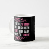 ここに立ち上がる女たちがいる コーヒーマグカップ (正面左)