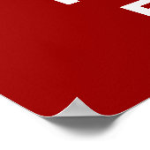 ここに自分の文字を追加! ポスター (角)