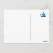 ここに自分の文字を追加！ ポストカード (裏面)