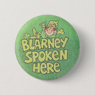 ここに話されるヴィンテージのアイルランドのBlarneyはボタンがかかります 缶バッジ