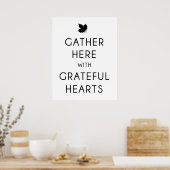 ここに集まる ポスター (キッチン)