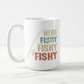 ここに魚がいます マグカップ (左)