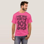 ここに90年代のヒップホップ Tシャツ (正面フル)