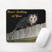 ここに......見ています マウスパッド (マウス)