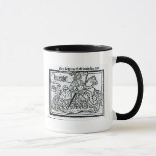 「ここにBegynneth Knightes Tale マグカップ