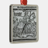 「ここにBegynneth Knightes Tale メタルオーナメント (右)