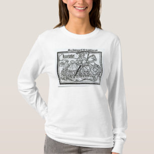「ここにBegynneth Knightes Tale Tシャツ