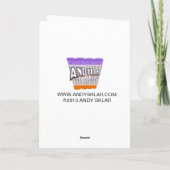 ここにCome'sサンタ シーズンカード (裏面)