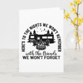 ここにFrで覚えていない夜がある カード (黄色い花)