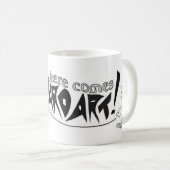 ここにHardArtのマグを来ます コーヒーマグカップ (正面右)