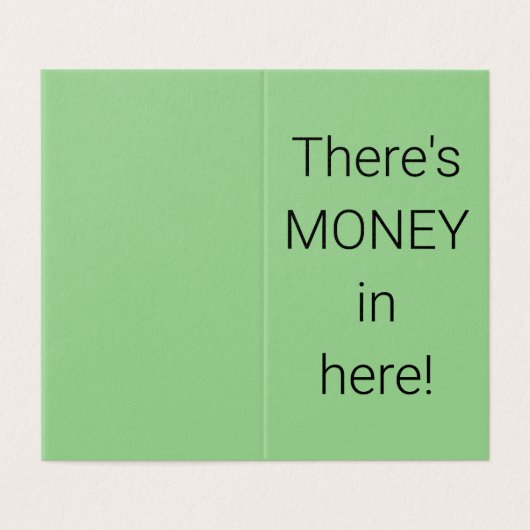 「ここにMONEYがある」カード (外部フラット)
