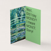 「ここにMONEYがある」カード (内部)