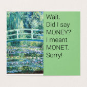 「ここにMONEYがある」カード (内部フラット)