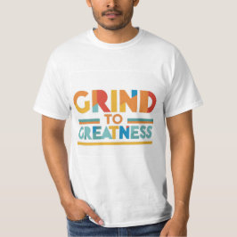 ここにTシャツのデザインと文字「Grind to G Tシャツ