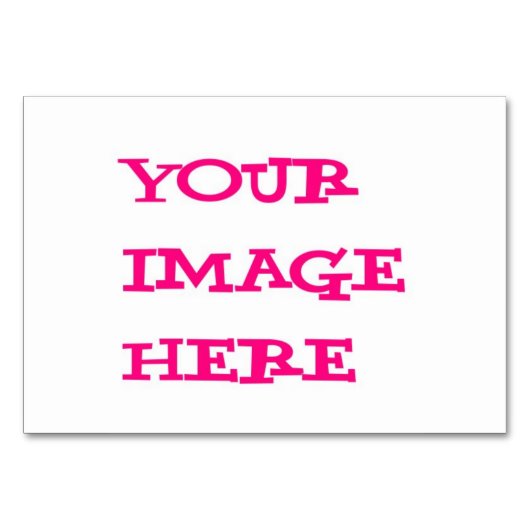 ここのあなたのデザインはカードを台に置きます テーブルナンバー (正面)