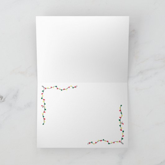 ここのあなたの顔! 2おもしろいなクリスマスカードの系列 シーズンカード (内部)