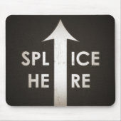 ここのフィルムのスプライスのマウスパッド マウスパッド (正面)