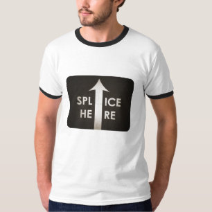 ここのフィルムのスプライスのワイシャツ Tシャツ