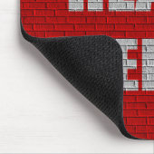 ここの強打の頭部のオフィスのギフト マウスパッド (コーナー)