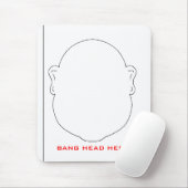 ここの強打の頭部 マウスパッド (マウス)