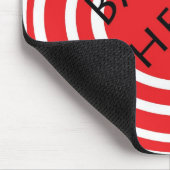 ここの強打の頭部 マウスパッド (コーナー)