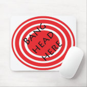 ここの強打の頭部 マウスパッド (マウス)