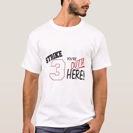 ここの殴打3-Youre Outta 1 Tシャツ (正面)