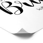 ここの花来嫁の緑の植物 ポスター (角)