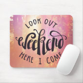 ここの週末を見て下さい私が来る マウスパッド (マウス)