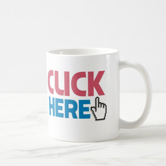 ここのCLICK/CUCK コーヒーマグカップ (右)