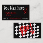 ここのDes Wazの名刺 名刺 (正面/裏面)