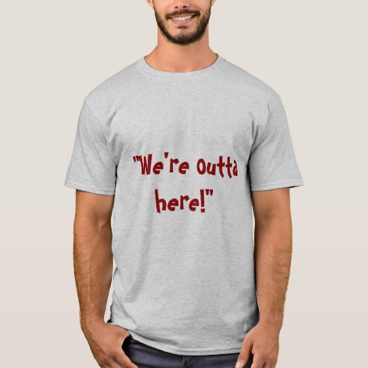 ここのOutta Tシャツ (正面)
