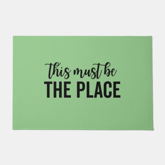 ここはここに違いない ドアマット (正面)