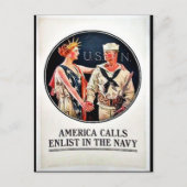 ここはアメリカだ ポストカード (正面)