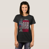 ここはアメリカだ Tシャツ (正面フル)