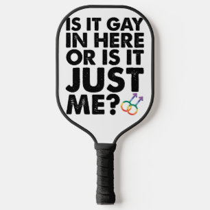 ここはゲイがいるからダメ?私がおかしいの?LGBT Pride ピックルボールラケット