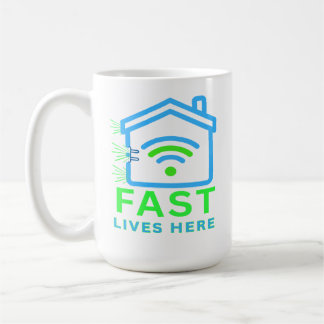 ここはスピードが命 コーヒーマグカップ