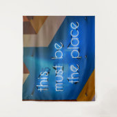 ここはネオンサインの場所にちがいないおもしろい。 タペストリー (正面)