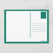 ここはレトロなドアの場所にちがいない ポストカード (裏面)