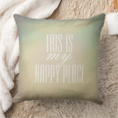 ここは僕のハッピーグラデーションスグラデーションな色だ クッション (ブランケット)