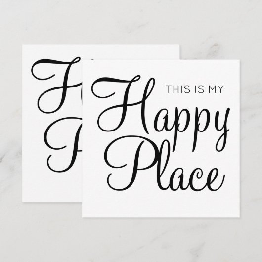 ここは僕の好い所だ (正面/裏面)