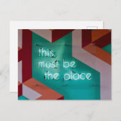 ここは場所に違いない ポストカード (正面/裏面)