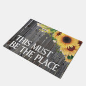 ここは必ずドアマットにしてください ドアマット (アングル)