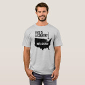 ここは教会ではない国だ Tシャツ (正面フル)
