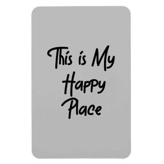 ここは私の幸せな場所だ マグネット (縦)