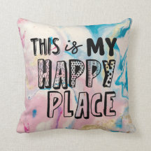 ここは私の幸せな場所の枕です