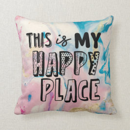 ここは私の幸せな場所の枕です クッション