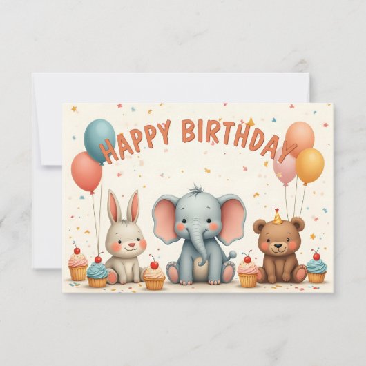 ここは空想の誕生日の友達の集い (正面)