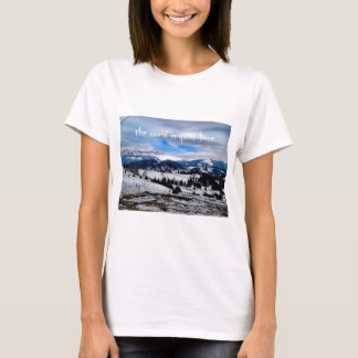 ここは静かな世界 Tシャツ